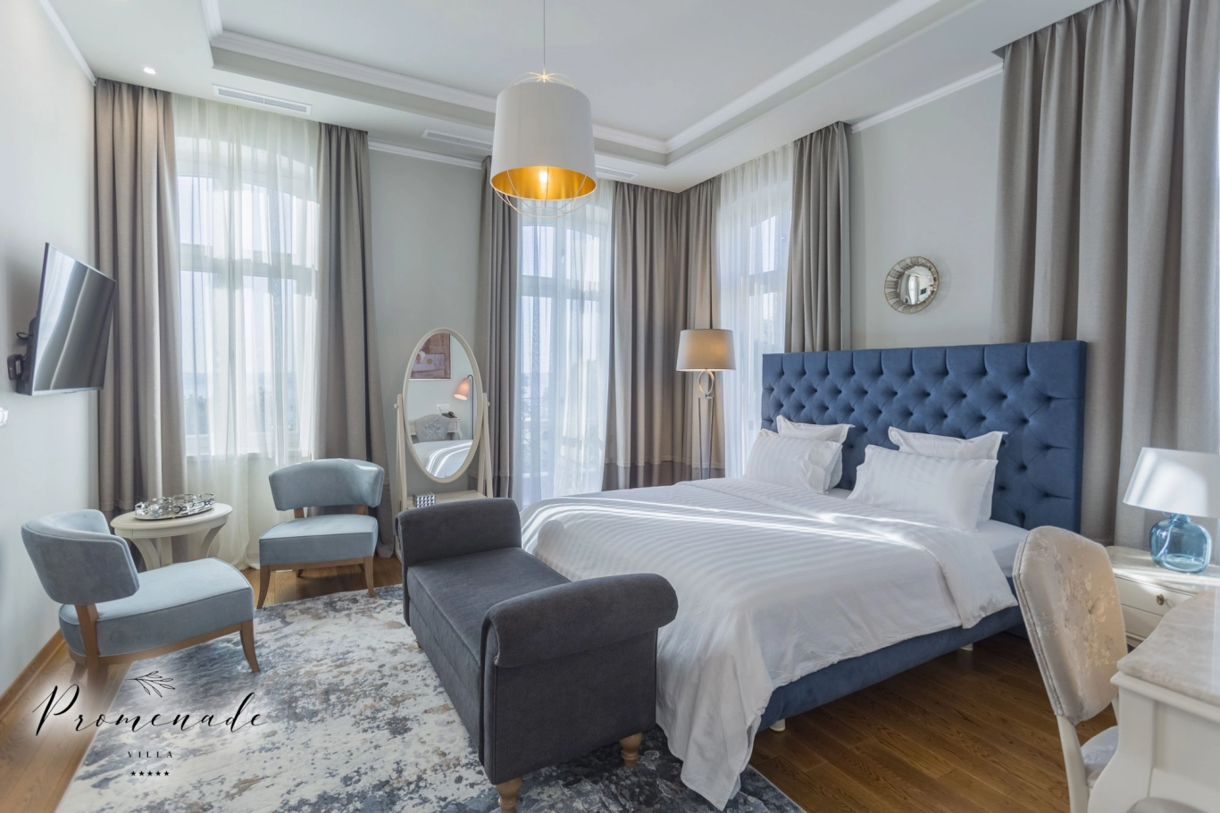 Студио Гранд Делукс с изглед към морето и балкон