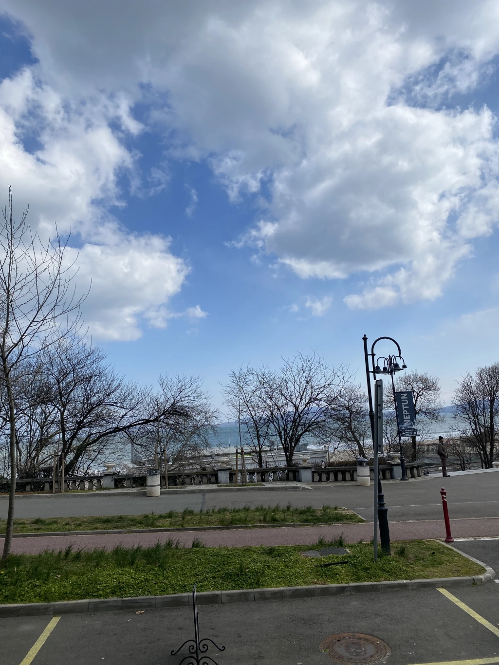 Номер-студио Делюкс с видом на море (на первом этаже)