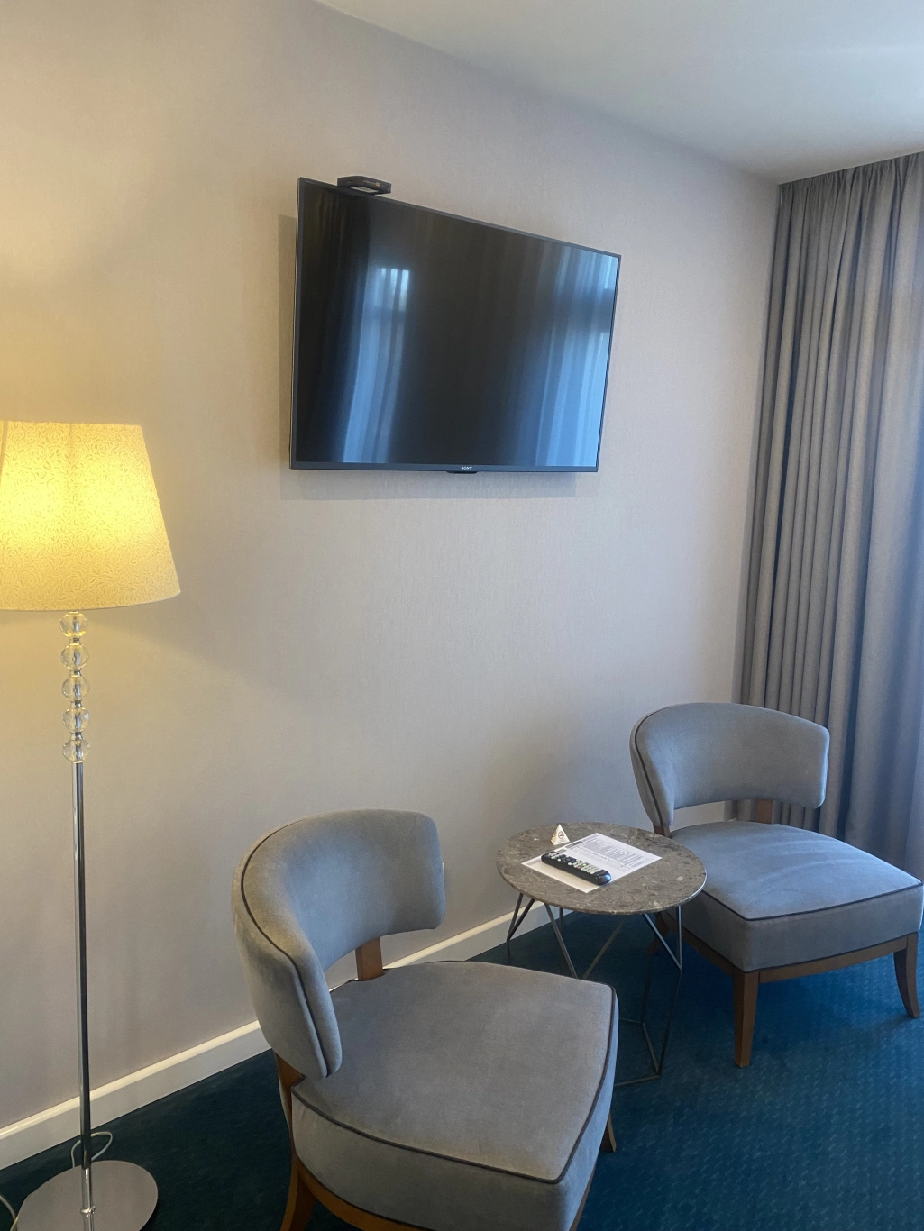 Grand deluxe room with sea view, balcony and bathtub